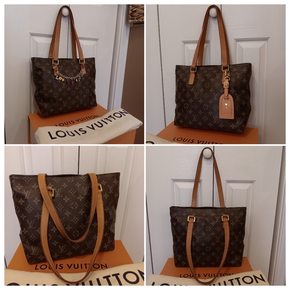 Traded ❤️ Louis Vuitton Monogram Cabas Piano Tote w/ COA and Dust bag - Picture 3 of 16